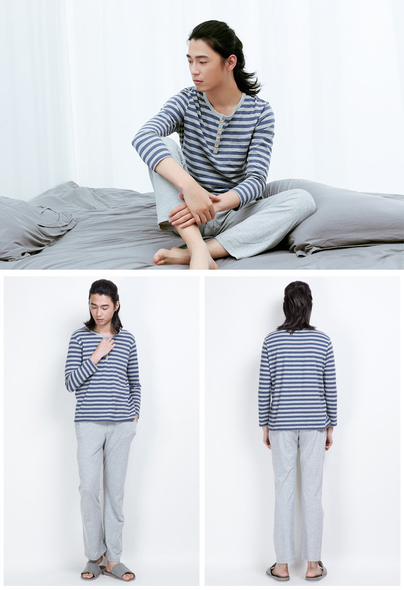 Pyjama mixte en Coton à manches longues - Ref 3005052 Image 16