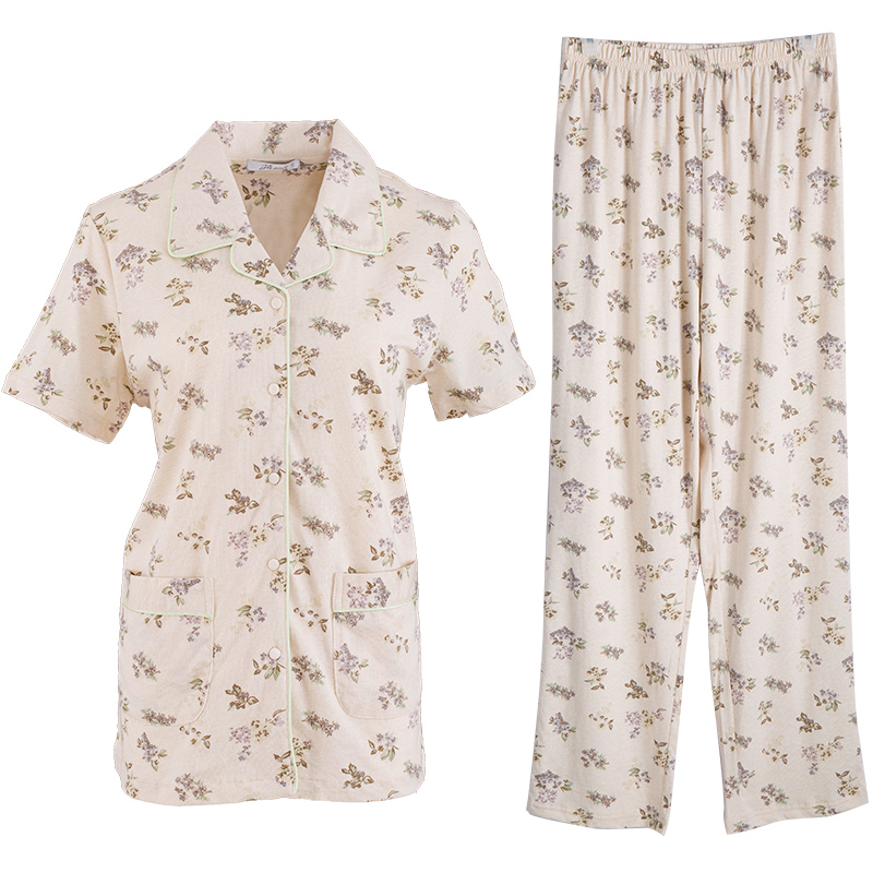 Pyjama mixte en Coton à manche courte - Ref 3005045 Image 5