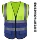 Áo phản quang vệ sinh áo vest an toàn thoáng khí công trường xây dựng áo giao thông ban đêm cưỡi quần áo huỳnh quang tùy chỉnh áo bảo hộ gile