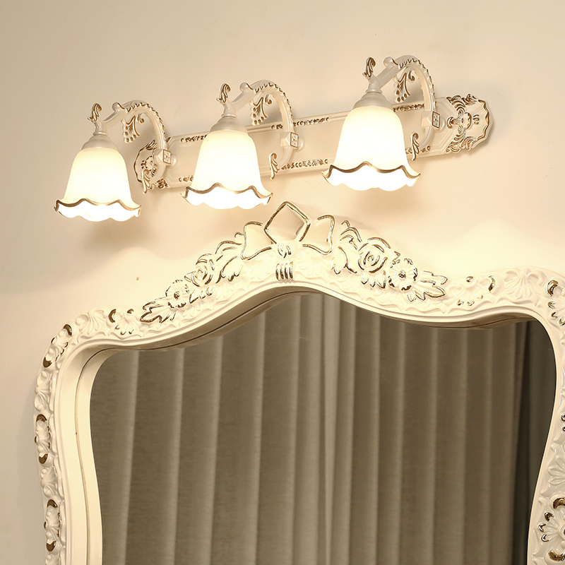 Led Mirror Front Light for Bathroom Mirror Cabinet, European-Style Light Luxury Vanity, Makeup Toilet Washbasin, No Drilling Required Led Mirror Front Light for Bathroom Mirror Cabinet, European-Style Light Luxury Vanity, Makeup Toilet Washbasin, No Drilling Required