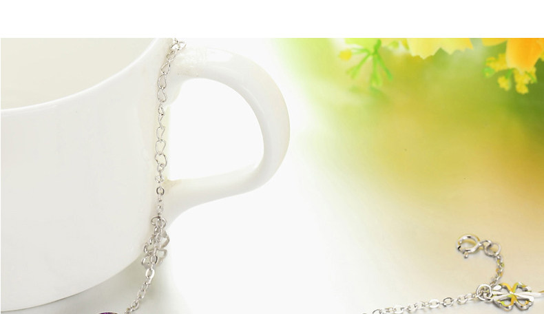 Bracelet de cheville Femme en Argenterie - Ref 3101861 Image 55