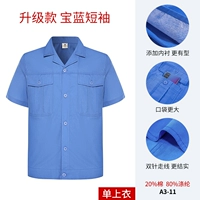 A3 лысый синий короткий рукав (одиночное платье)