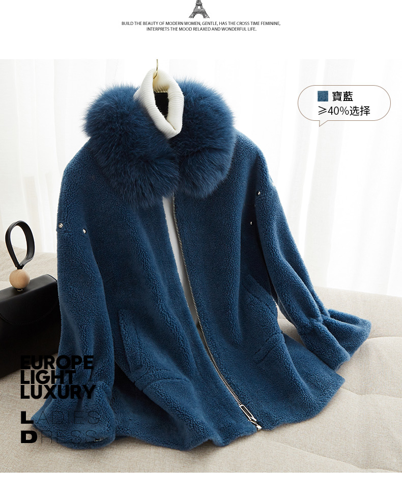 Manteau de fourrure femme XOVO - Ref 3175243 Image 17