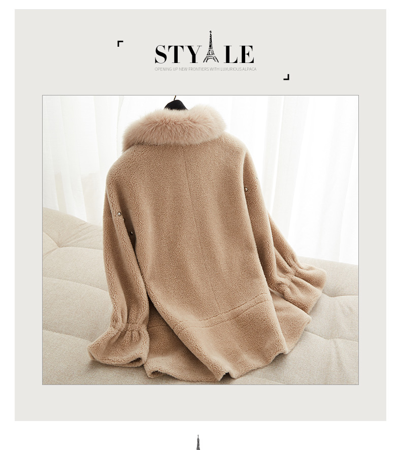 Manteau de fourrure femme XOVO - Ref 3175243 Image 16