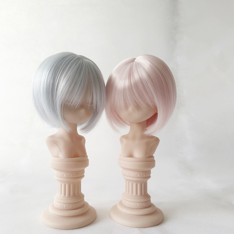 Yale Wig Bjd Xiaobu 3/4/6 Scale Short Style Blank Wig