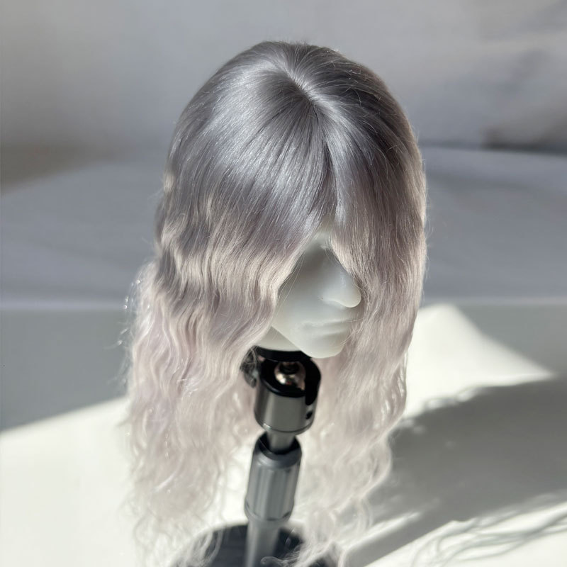Bjd Wig, Acid Hair, Star Style, Long Mohair, Side Part, Three-Dimensional Male Hair Base