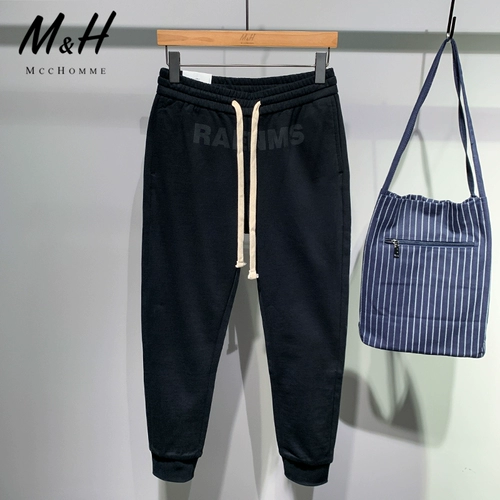 McChomme Light Sports Fashion Краткие ограничения обуви брюки мужская осенняя буква