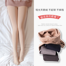 Autumn and winter leggings stockings women wear 2020 new velvet warm thick section wear velvet pants black tights