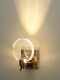 Creative Light Luxury Bedroom Bedside Crystal Wall Lamp Modern Minimalist Living Room Sofa Background Wall Corridor Aisle Wall Hanging Lamp
