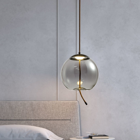 Nordic Light Luxury Designer Dining Table Lamp, Vintage Bar Counter, Window Sill Glass Pendant Light ins Internet Celebrity