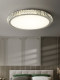 Master Bedroom Ceiling Lamp, Light Luxury Room Lighting, Round Modern Simple Crystal Lamp