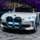 BMW I4 Специальная версия белого двойного Dual -Drive+Swing+Music Musice+2,4 г дистанционного управления
