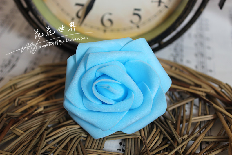 Mô phỏng hoa hồng giả hoa pe bong bóng hoa đầu ngày Valentine tự làm phim hoạt hình bó hoa vật liệu hoa cưới - Hoa nhân tạo / Cây / Trái cây cây bàng singapore giả