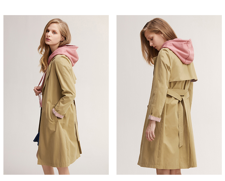 Trench pour femme DESIGNICE     en Coton - Ref 3227339 Image 16