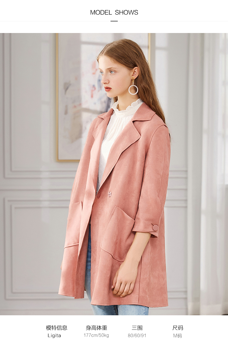 Trench pour femme DESIGNICE     en Polyester - Ref 3227128 Image 11