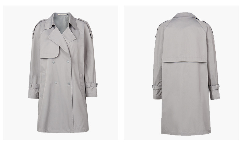 Trench pour femme DESIGNICE     en Coton - Ref 3226157 Image 23