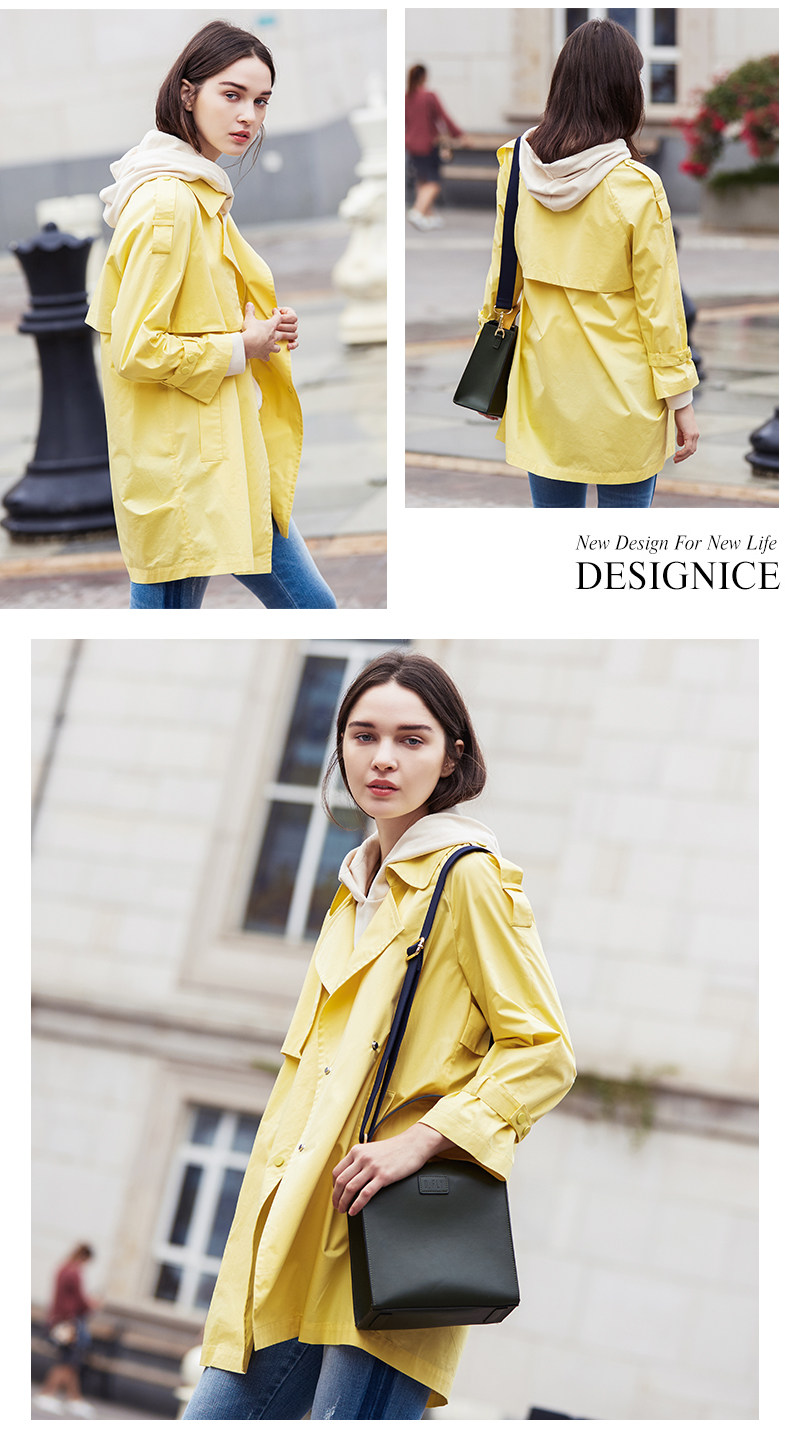 Trench pour femme DESIGNICE     en Coton - Ref 3226157 Image 26