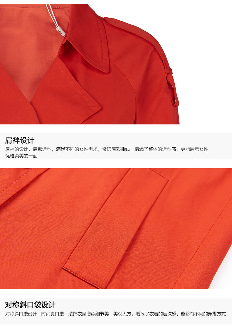 Trench pour femme DESIGNICE     en Coton - Ref 3226157 Image 28