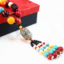 Suitable for Jaguar Bentley Lincoln Porsche car pendant Rotary wheel Bodhi car interior decoration to ensure safety