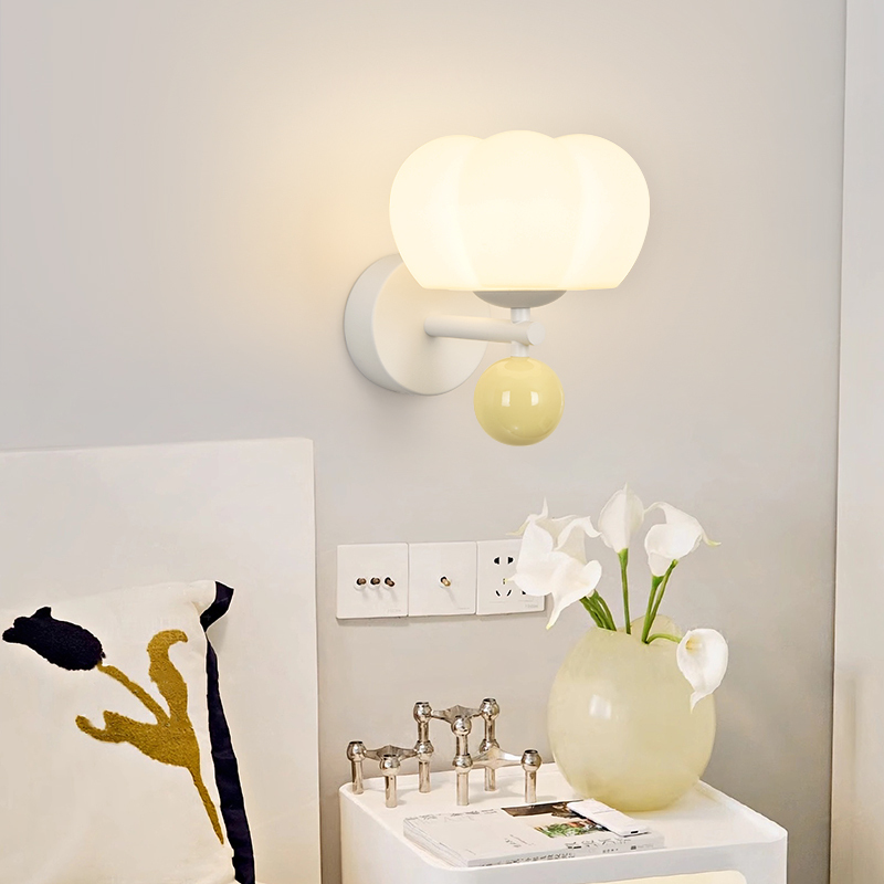 Bedroom Bedside Lamp Nordic Modern Minimalist Living Room Tv Background Lighting Cream Style Warm Corridor Wall Lamp P271 Bedroom Bedside Lamp Nordic Modern Minimalist Living Room Tv Background Lighting Cream Style Warm Corridor Wall Lamp P271