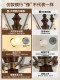 French-Style Bamboo Vintage Living Room Chandelier 2026 New Model Retro High-End Ambiance Eye-Protection Hall Lighting Fixture J535