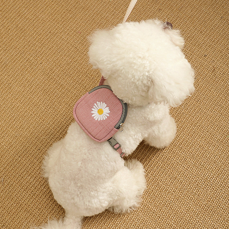 Dogs traction rope dog Rope Small Dog Pooch Supplies Walk Dogs Bibear Yoke Summer Cat Breast Cuddling puppies Cat Rope