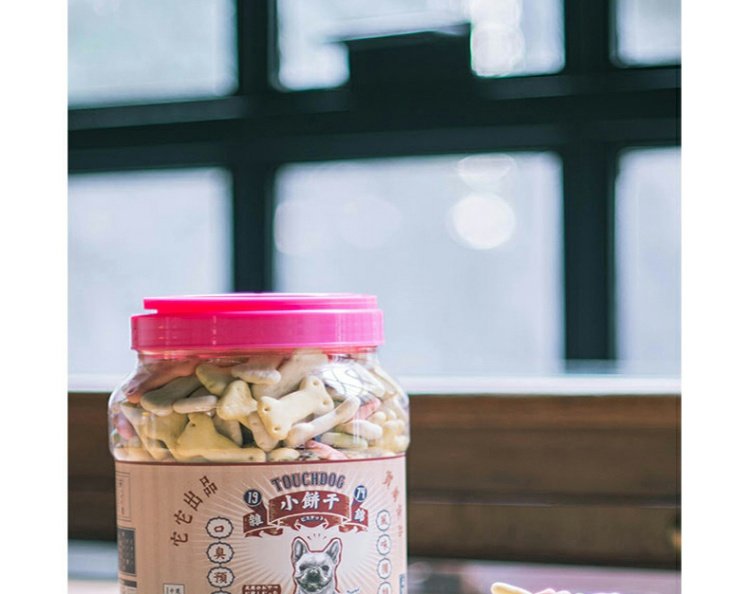 Pocci Net Dog Snack Teddy VIP Pet Cookies Đây là bánh quy đóng hộp 1kg - Đồ ăn vặt cho chó thức ăn hạt cho chó
