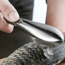 Fish scale planing scaler stainless steel scale scraper scale scaler scaly brush household tool fish knife holder