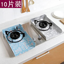 Kitchen oil baffle high temperature resistant oil cushion gas stove heat insulation oil splash proof aluminum foil tin foil tin foil tin oil barrier