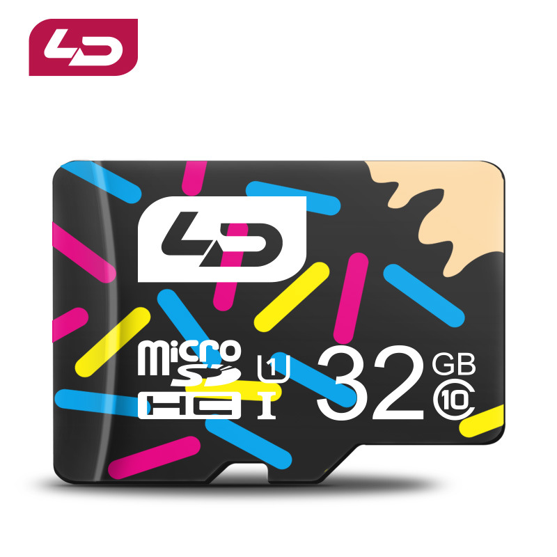 LD Hono 32G Mobile Phone Memory Card Tablet TF Card Small Card C10 Flash Memory Card Color Card Universal Card