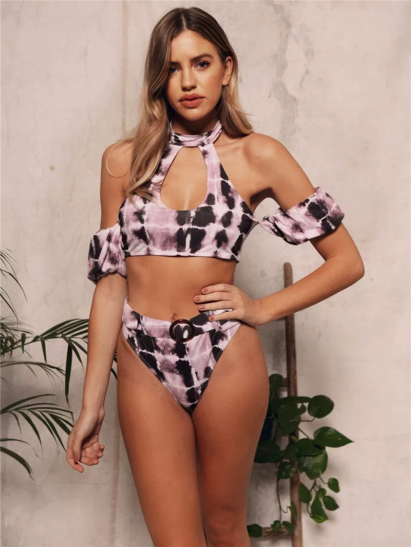 [Граница торговля], sexy beach купальник, 2020, с коротким рукавом
