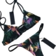 018 speed bán Amazon mẫu người mẫu bikini áo tắm hoa và chim in loạt áo tắm bikini mới - Bikinis áo tắm biển đẹp