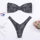 2018 mới bikini châu Âu và Mỹ bùng nổ in áo crop top gợi cảm áo tắm xuyên quốc gia nữ BIKINI ao boi nu Bikinis