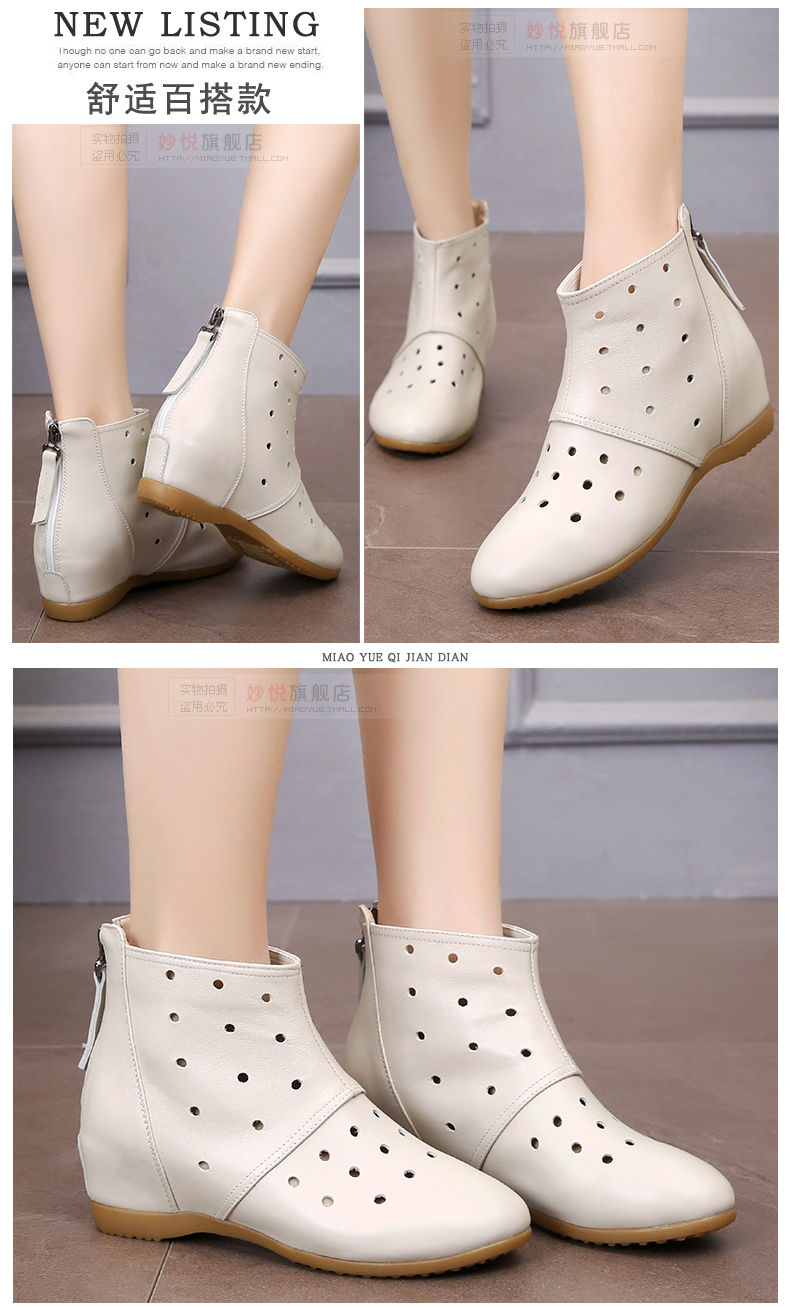 Giày cao cổ nữ 2019 mới mùa xuân và mùa thu - Giày ống boot cổ cao