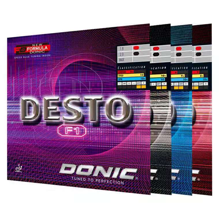 DONIC Donick F1 f1plus table tennis racket anti-gum rubber inner able sponge free of glue line goods-Taobao