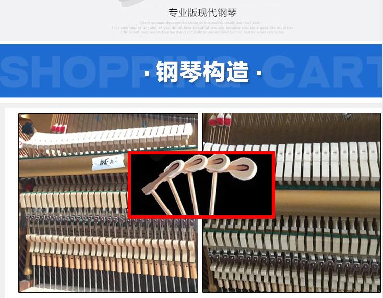 Đàn piano nhập khẩu Hàn Quốc ba lợi ích đàn piano WG-9 dạy piano tại nhà Hàn Quốc màu trắng nguyên bản có thể được tùy chỉnh - dương cầm giá đàn piano