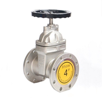 304 stainless steel hidden stem soft seal flange gate valve Z45X-16P tap water fire valve DN50 80 100