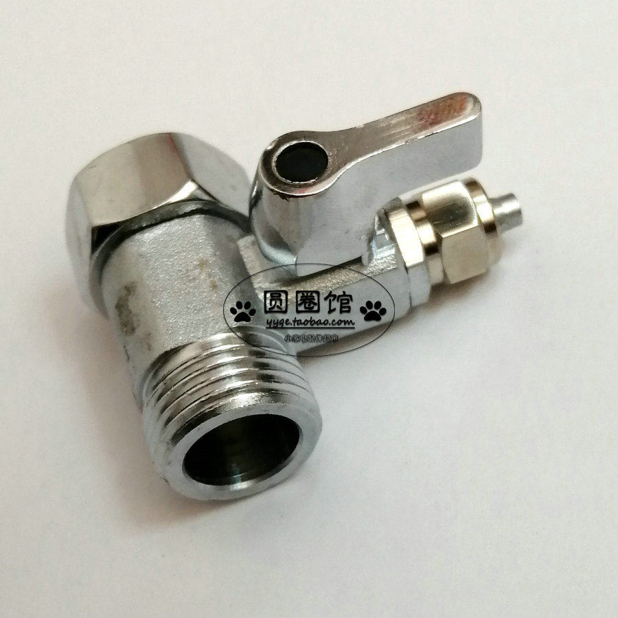 Jiuyang Water Inlet Tee Joint 2 Minutes Ball Valve Home Water Purifier RO Anti-Seepage Water Purifier Water Installation Accessories