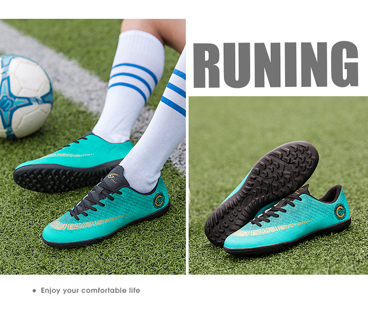 Giày bóng đá C Luo CR7 bị hỏng Đinh sát thủ 12 giày đá bóng nike