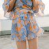 Áo tắm hiện đại quần retro bãi biển cặp đôi đồ bơi bảo thủ giảm béo bên bờ biển kỳ nghỉ bikini ba mảnh áo tắm phụ nữ đồ đôi đi biển cho nữ Vài đồ bơi