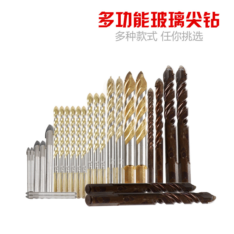 Rea Triangle Tile Spike Drill Driller Glass Drills Cement Wall Drills Woodwork Plastic Tinder