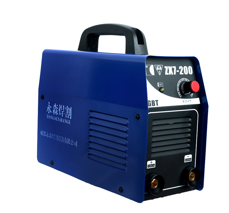 Welding machine ZX7-200 Hand small contravariant direct current copper core welding machine home advertising direct current welding machine