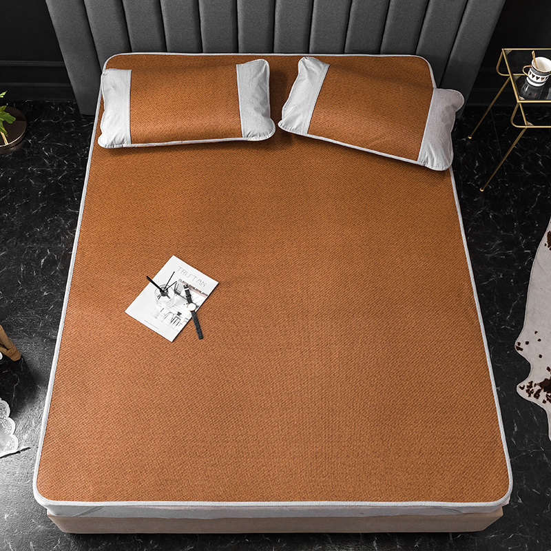 Summer mat 1 8m bed 1 5m double bamboo mat Ice silk mat Single student dormitory 1m 2 wide soft mat