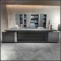 Dio Office Furniture Manager Table Book Desk Modern President Table Backleboard File Cabinet Conference Table Reception Desk