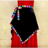 Край цветной черный {без гирлянды}