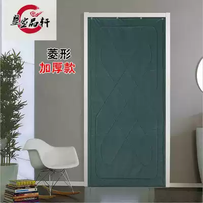 Winter windproof thick insulation fabric door curtain soundproof windshield dormitory warm curtain partition faHWMBX3RU
