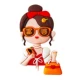Флуоресцентная зеленая сумочка Bao Fu fu mom 10