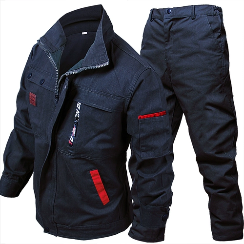 Летний тонкий комплект для работы, хлопковый дышащий лонгслив, защита от ожогов