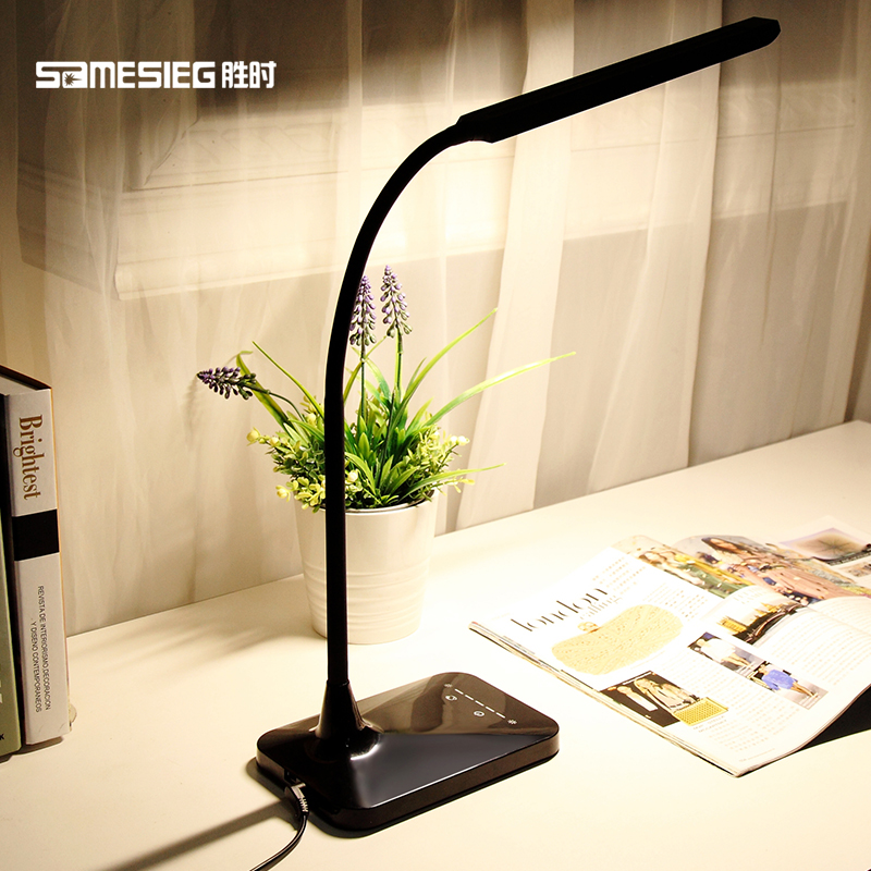 Winning time led table lamp Learning special eye care student Children's bedroom Dormitory desk job Read the Spotlight-Taobao