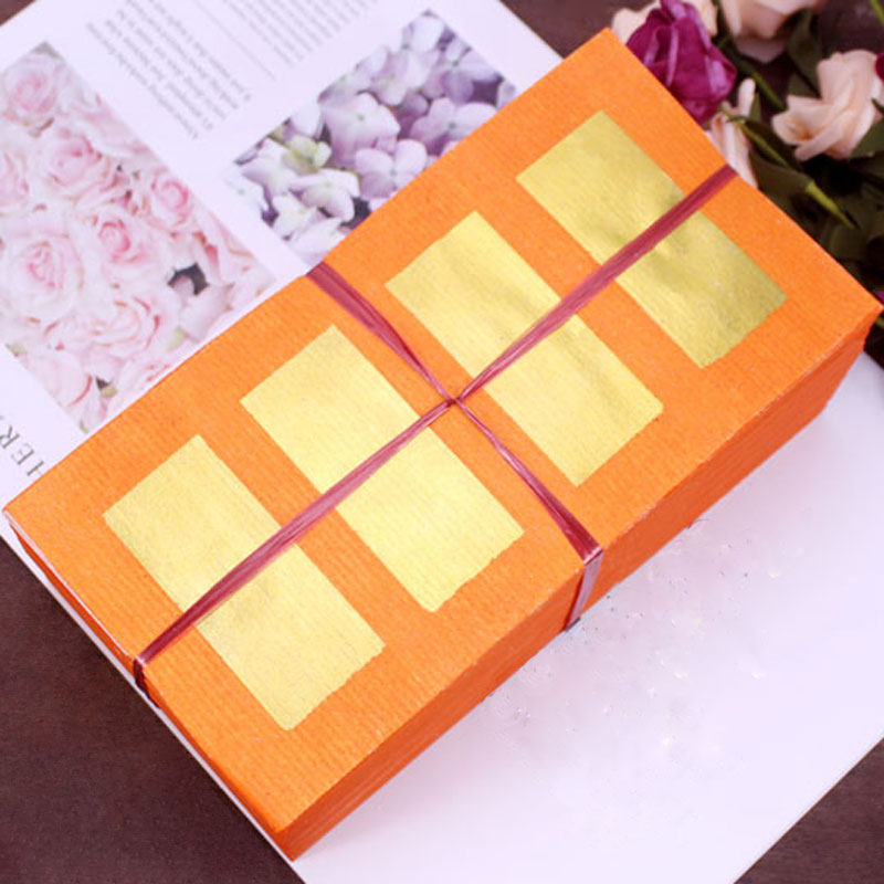 Chaoshan season for Buddha supplies pure handmade tin foil money Wang Baoyuan ingot big gold early 15th old money paper